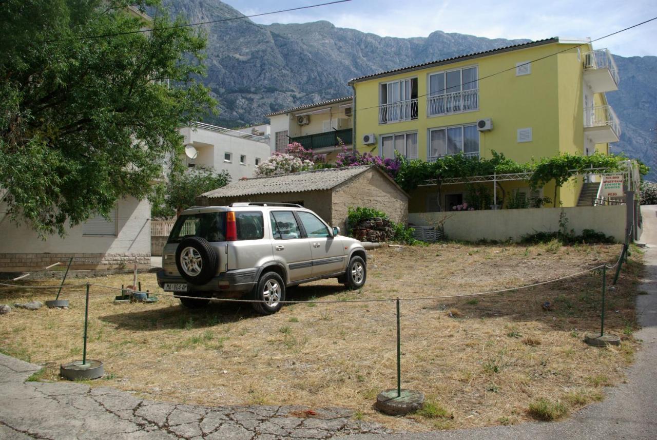 Rooms Tia Baška Voda Eksteriør billede